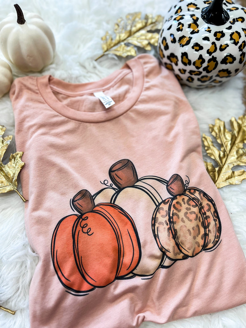 Three Little Pumpkins Graphic Tee