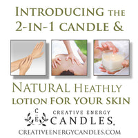 Rosemary & Lavender: 2-in-1 Soy Lotion Candle