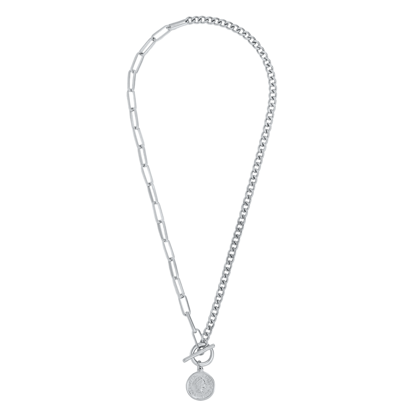 Ellie Vail - Stacie Toggle Chain Coin Necklace