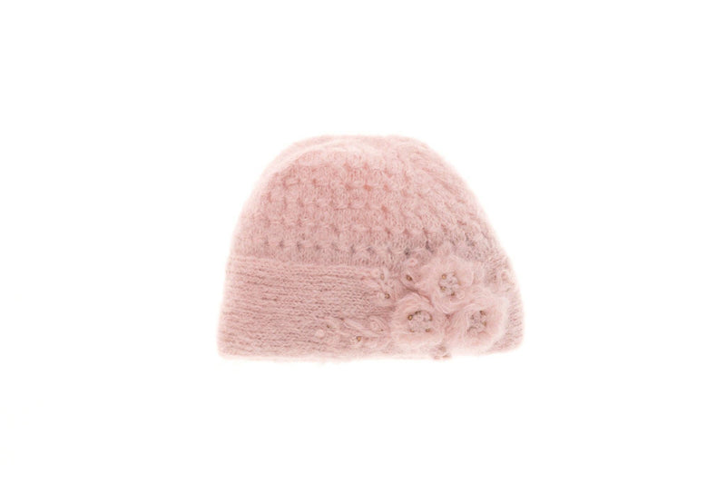 French Knot Mae Cloche - Blush