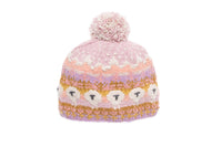 French Knot Suffolk Sheep Hat - Mauve