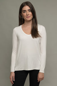 Annaleigh Long Sleeve V-Neck Tee