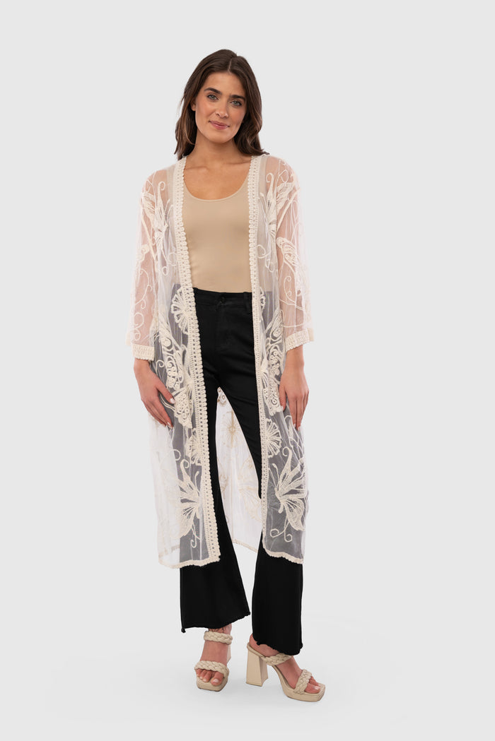 Free Indeed Lace Kimono