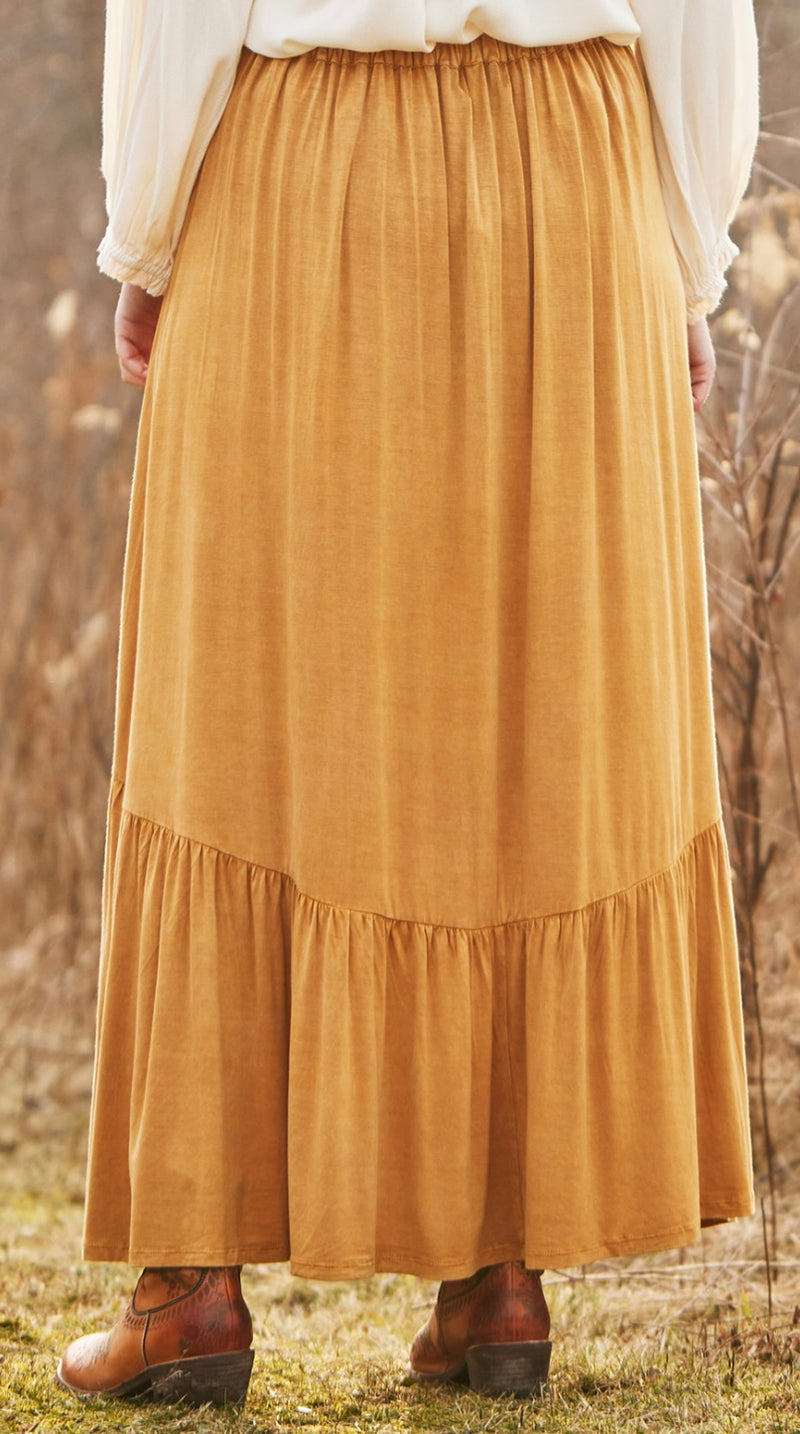 Homestead Jersey Skirt by April Cornell