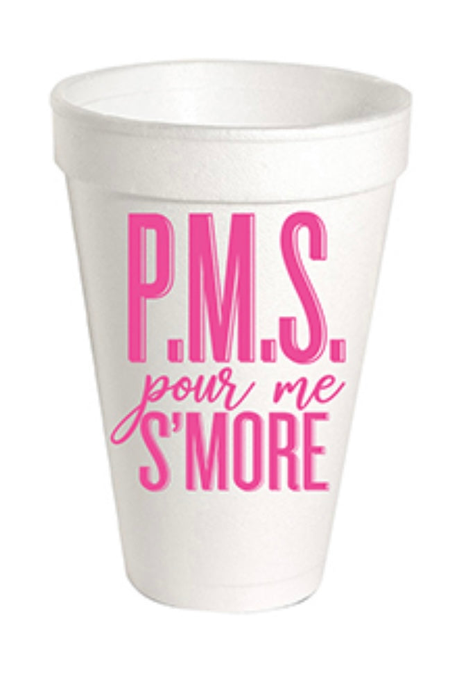 P.M.S. Styrofoam Cups