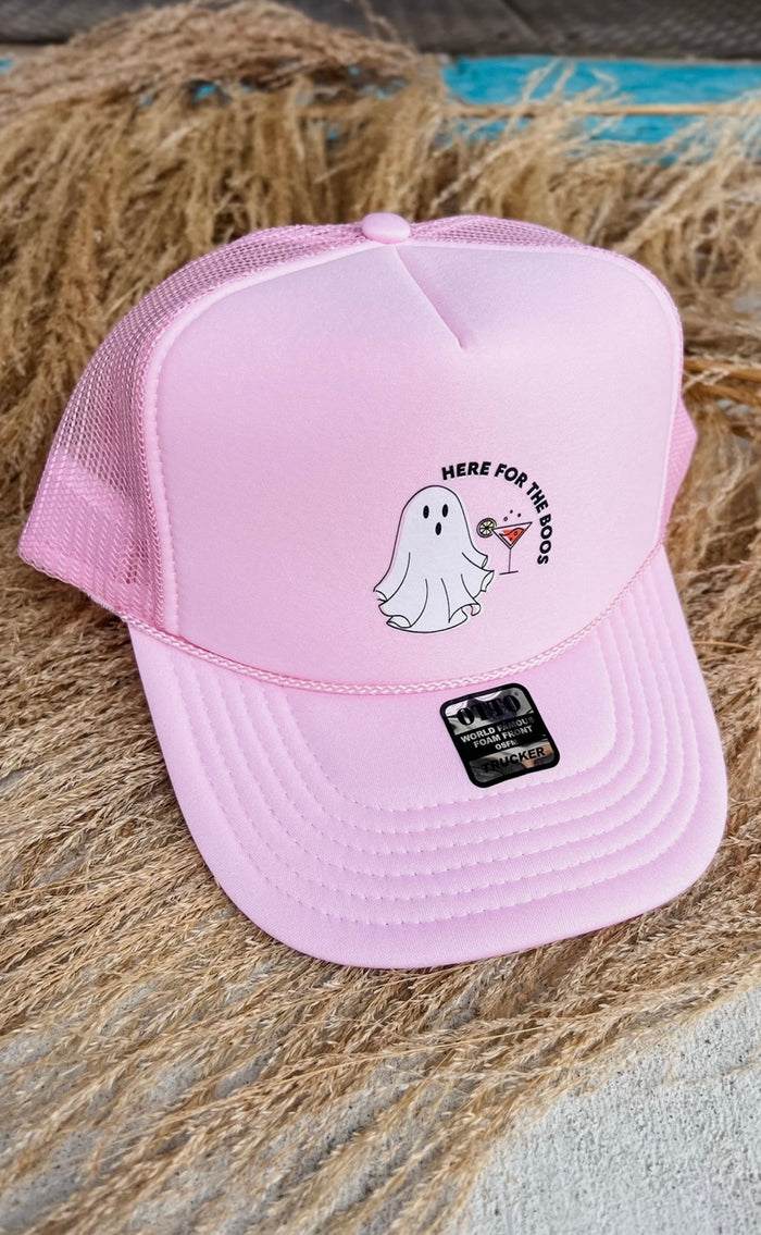 Here for the Boos Trucker Hat