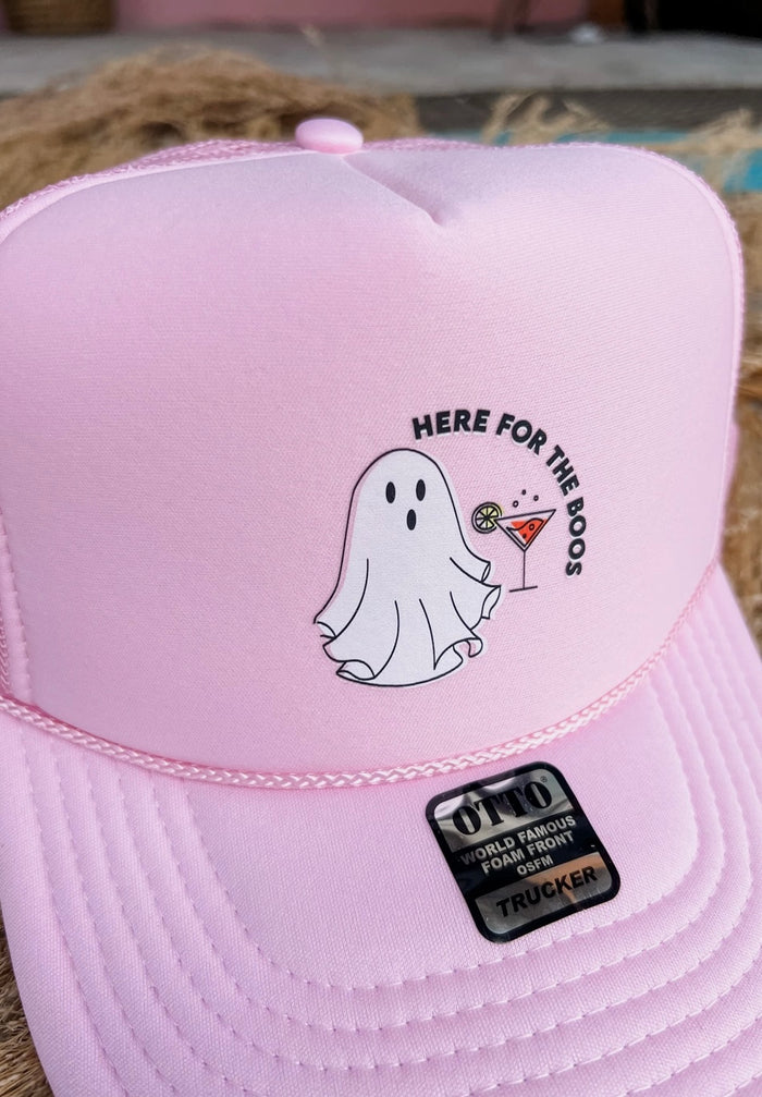 Here for the Boos Trucker Hat