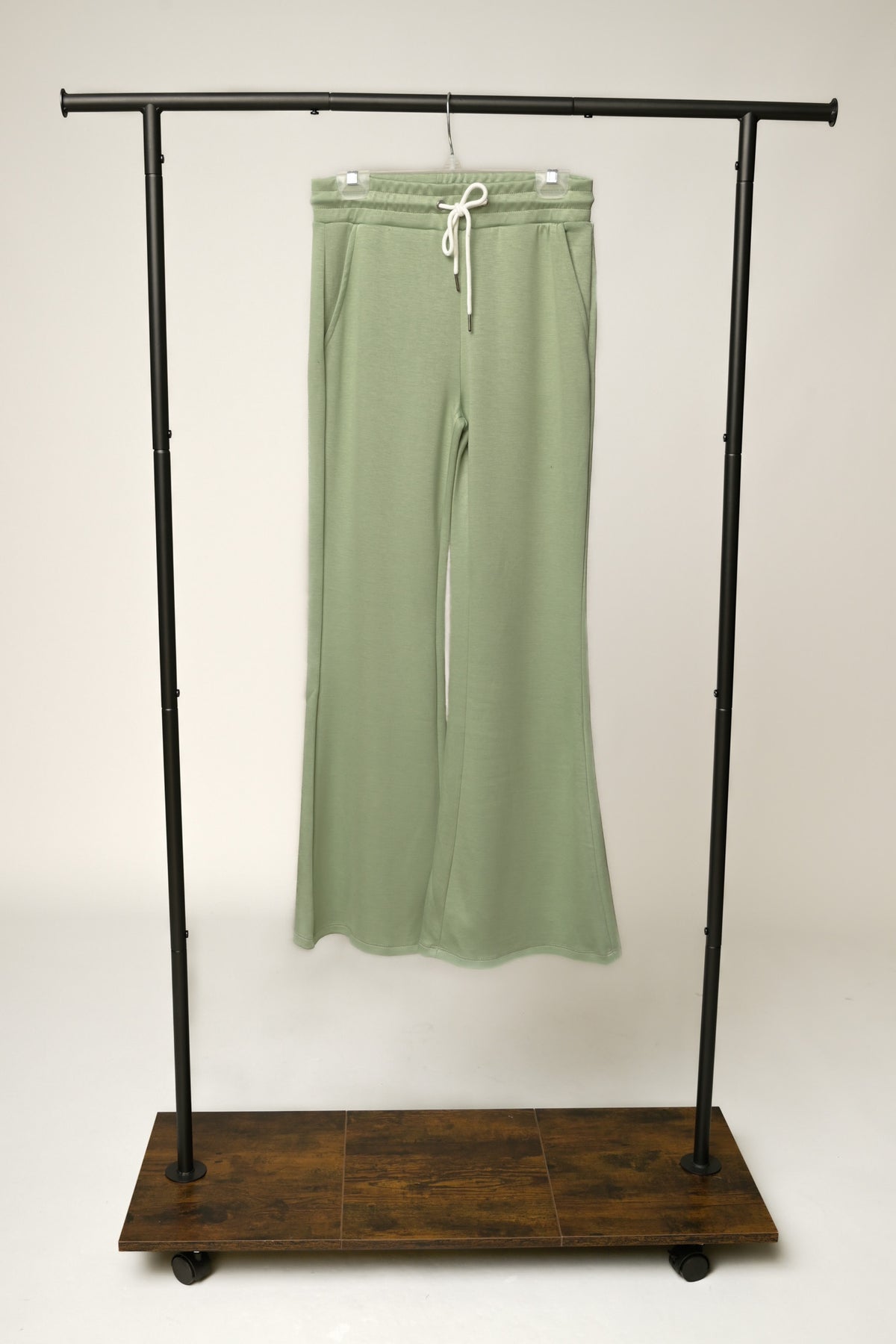 Silky Soft Wide Leg Pant in Thyme