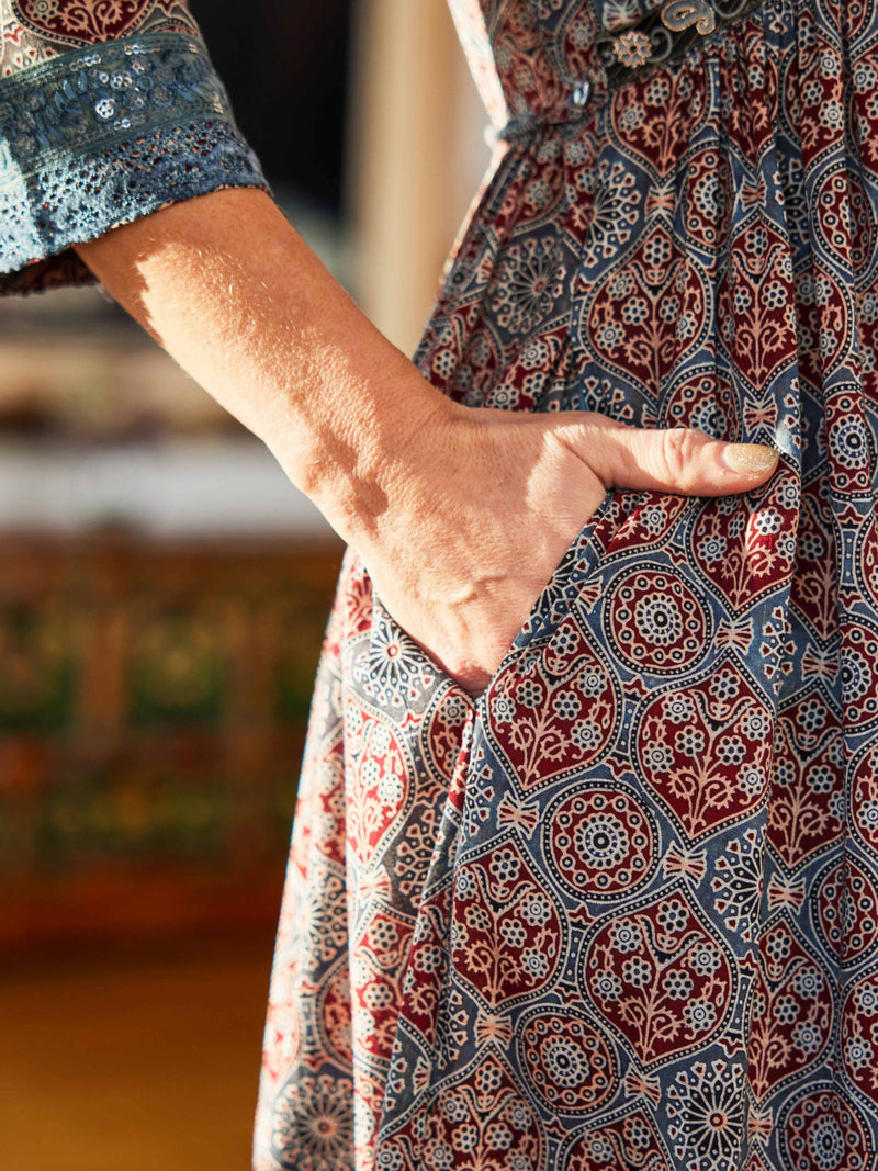 Persia Indigo Dress by April Cornell