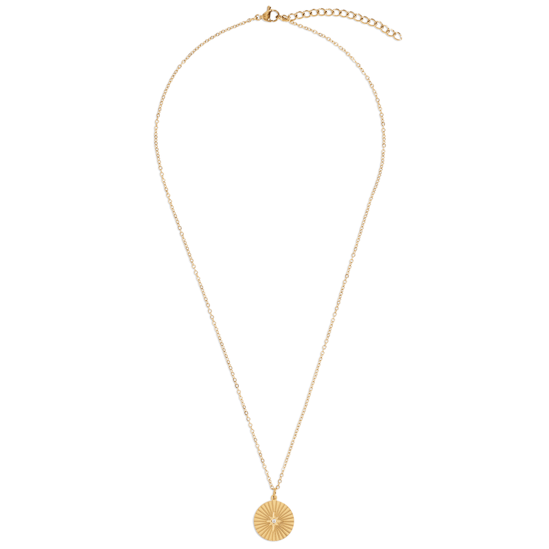 Ellie Vail - Rue Sunburst Disc Necklace