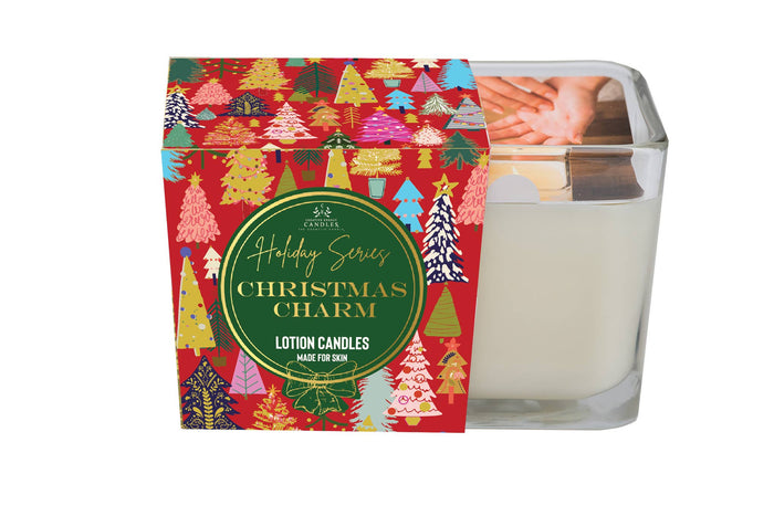 Christmas Charm 2-in-1 Soy Lotion Candle