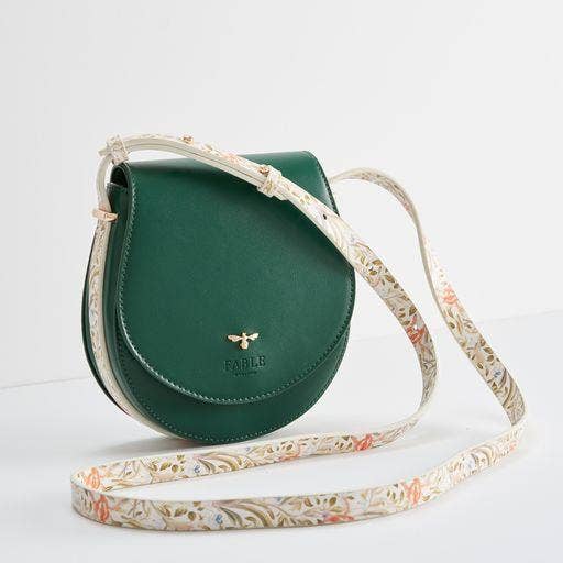 Matilda Green Saddle Bag by Fable