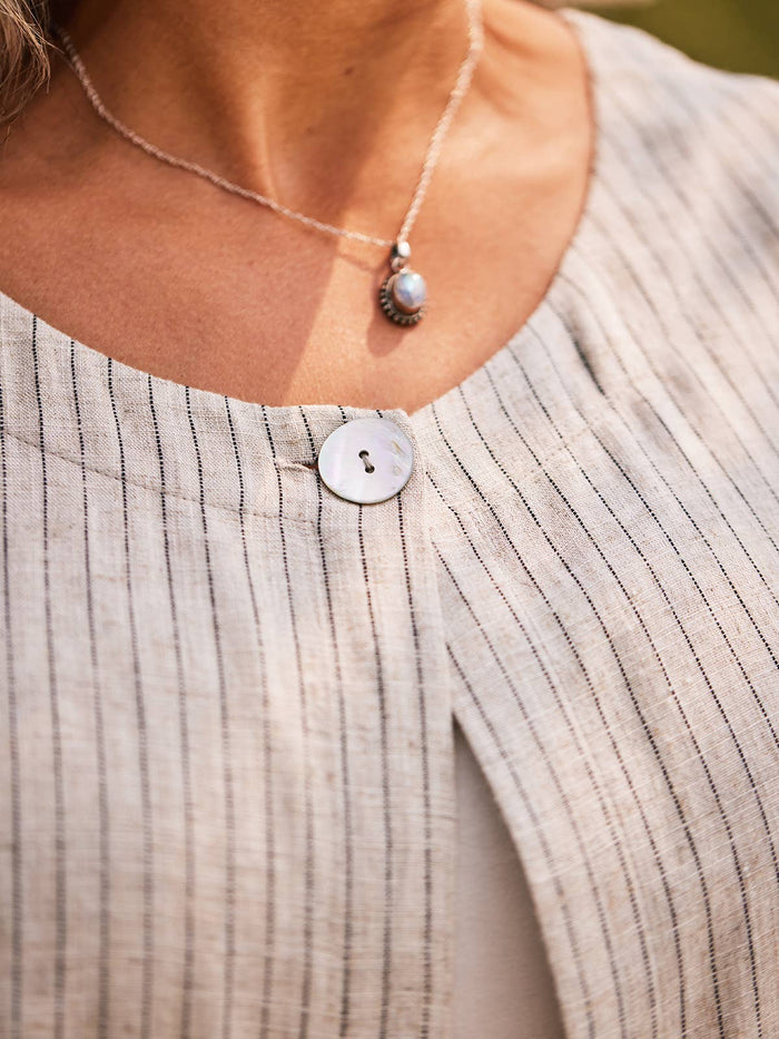 Coastal Stripe Cover Up by April Cornell