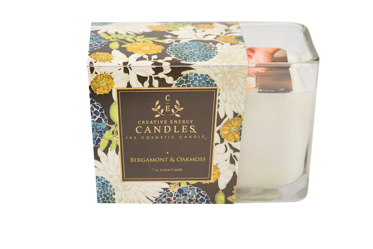 Bergamot &  Oakmoss: 2-in-1 Soy Lotion Candle