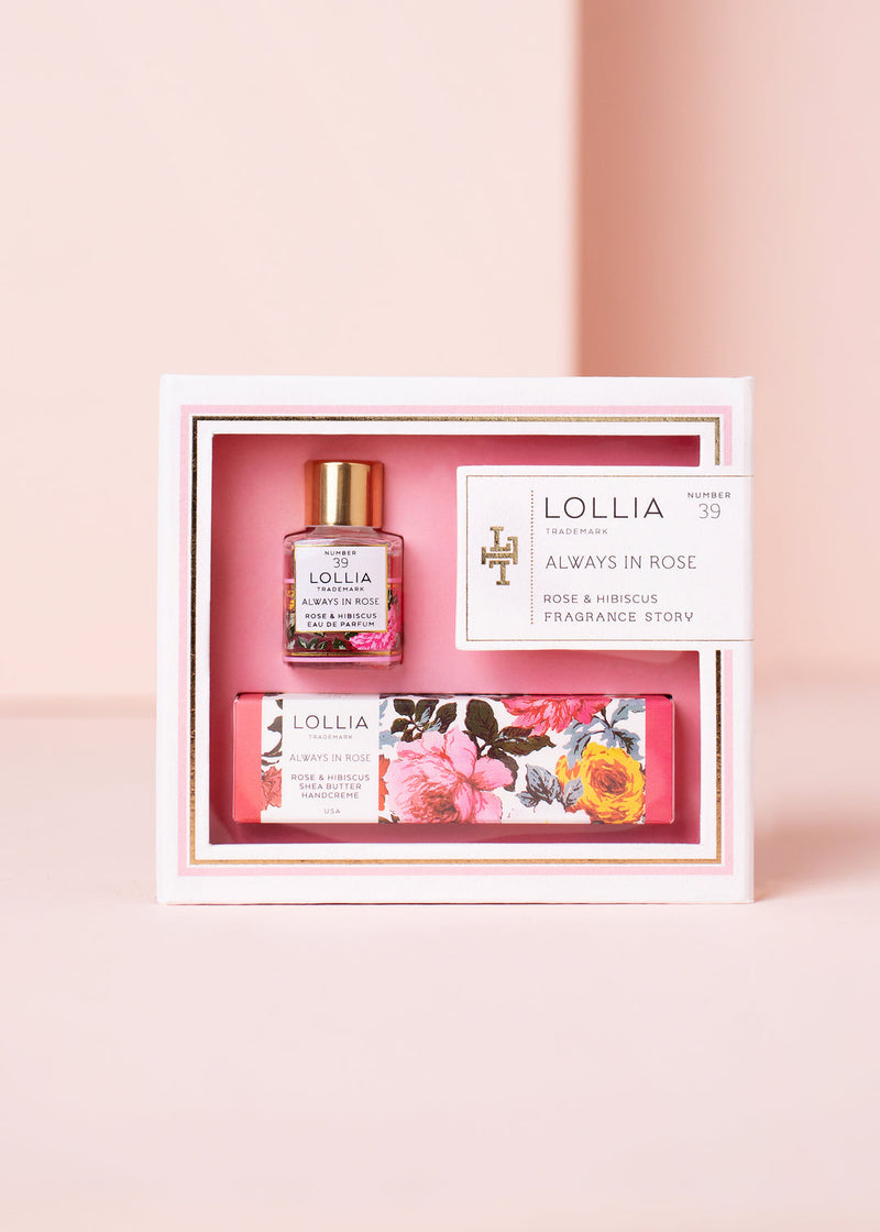 Lollia Always in Rose Fragrance Story Gift Set